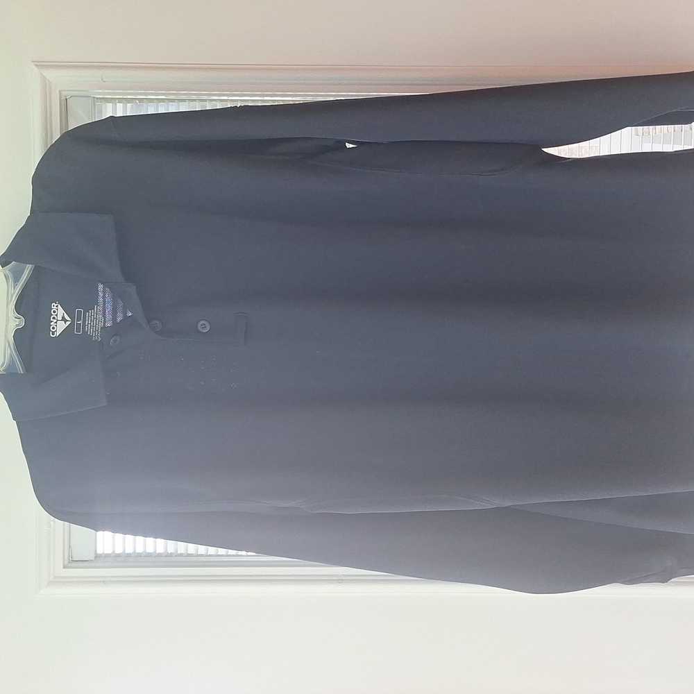 Men's long sleeve polo shirt